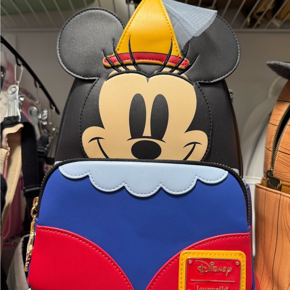 Loungefly Disney Minnie Mouse Party “Brave Little Tailor”Backpack purse. - Picture 7 of 16